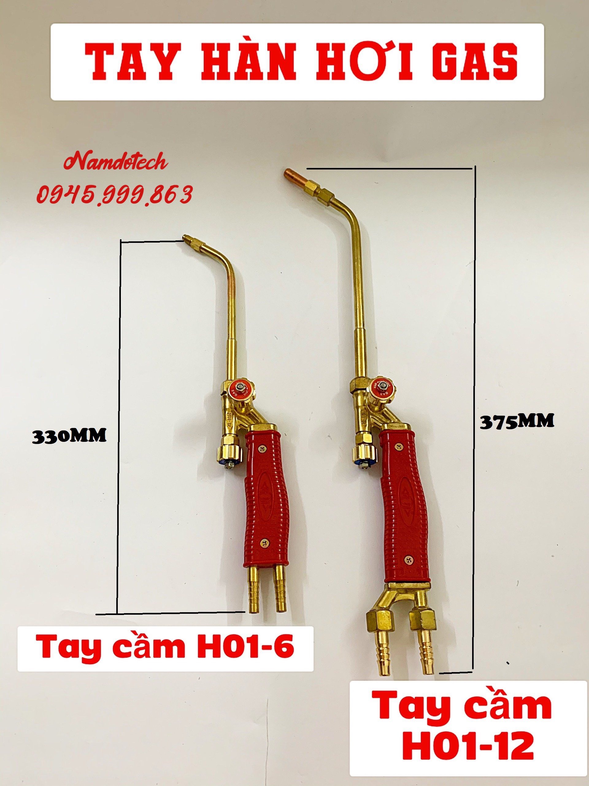 Tay hàn hơi gas oxy mỏ hàn gió đá mỏ hàn hơi chất liệu đồng kích thước nhỏ gọn linh hoạt khi sử dụng