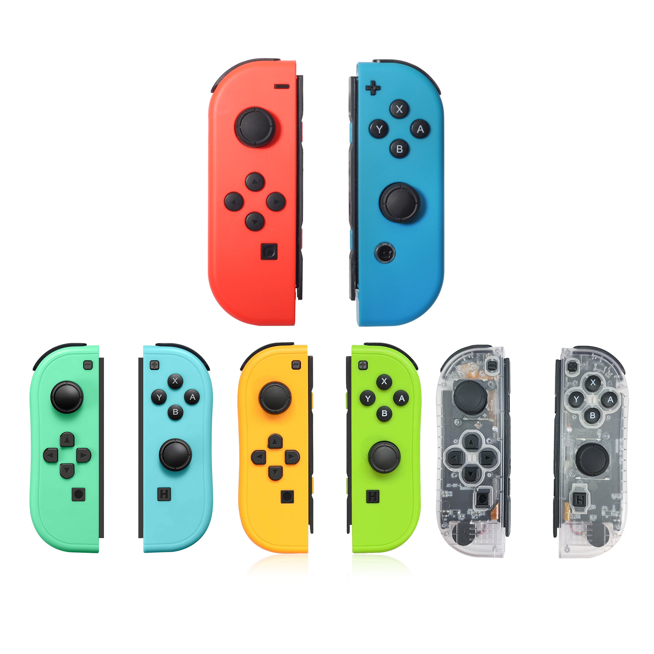 Thay thế bộ điều khiển Joy Con cho Nintendo Switch, Bộ điều khiển không dây L/R Switch, Cần điều khiển tay cầm điều khiển từ xa cho bảng điều khiển Nintendo Switch