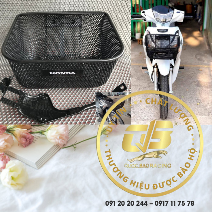 Bộ rổ kiểu thái gắn xe future 125 led đời 2018 - 2022