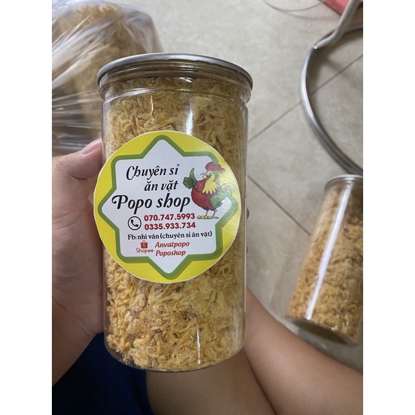 Chà bông heo nhà làm