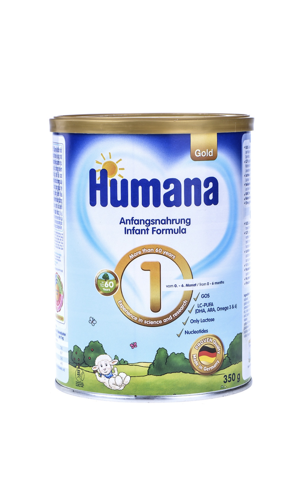 Sữa humana gold 1 350g