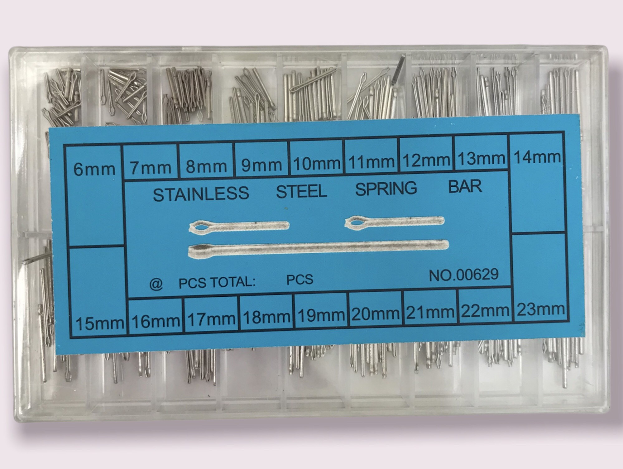 Chốt chẻ gắn mắt dây đồng hồ kim loại đủ size nam nữ
