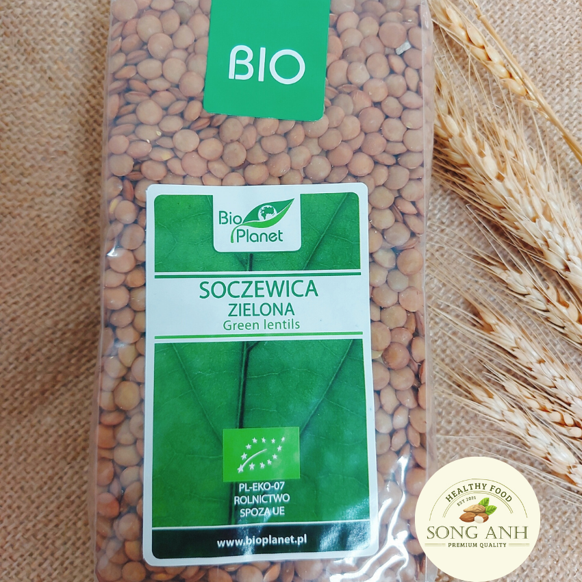 [Sale rẻ ] Đậu lăng xanh hữu cơ 500gr Bio Planet Ba Lan (Nấu cháo/ Ăn dặm/ Ăn Kiêng/ Giảm cân/ Keto) đã có tại shop Song Anh Healthy Food