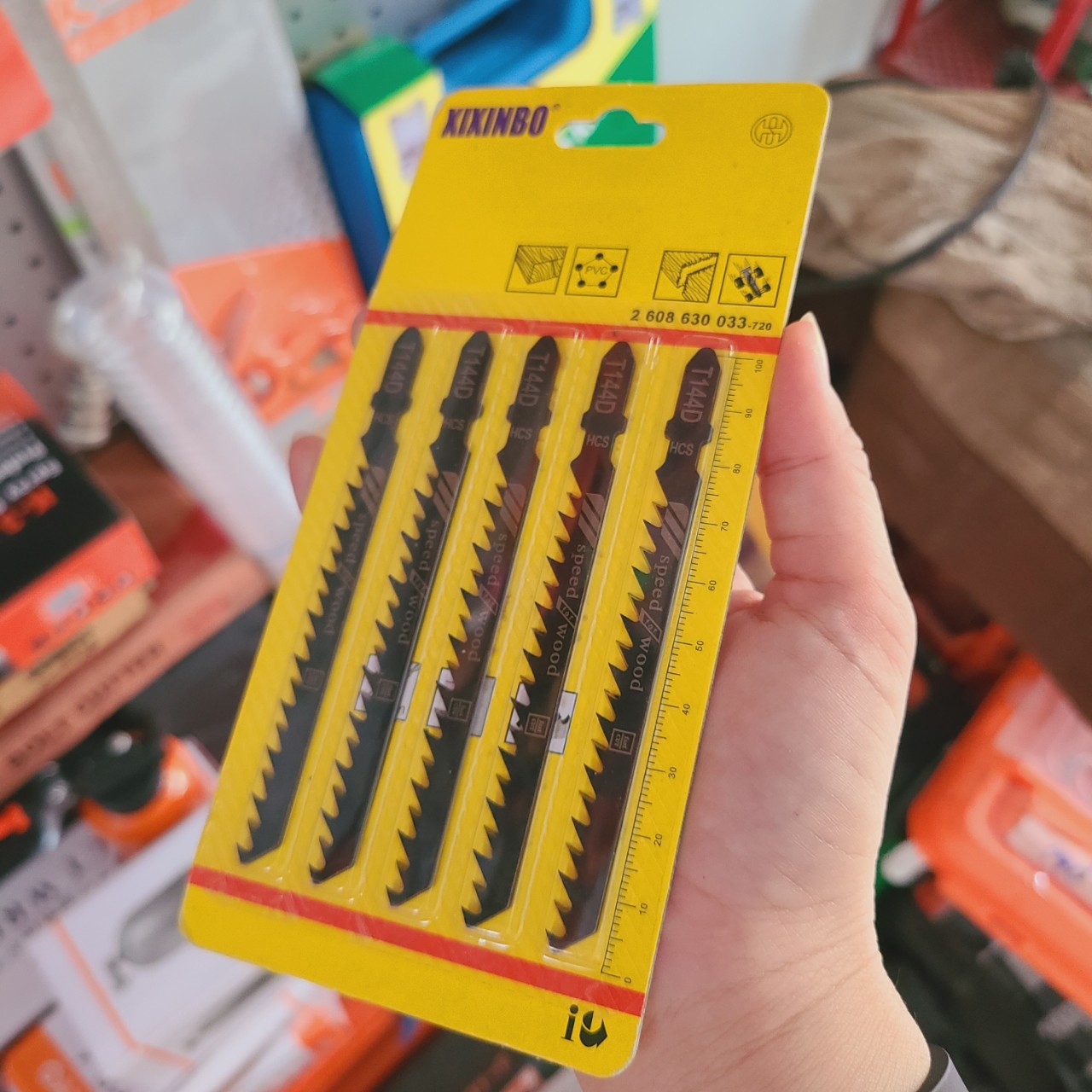BỘ 5 LƯỠI CƯA LỌNG GỖ T144D