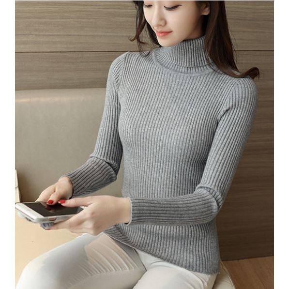 Áo len tăm cổ lọ dòng cao cấp