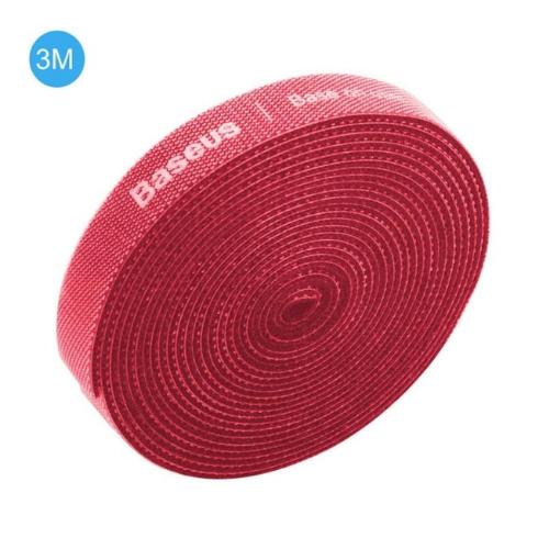 Cuộn dây dính đa năng dài 3M  Baseus có thể bó gọn  giúp cáp sạc và đường dây điện trong gia đình bạn trở nên gọn gàng - Phân phối bởi Vietstore