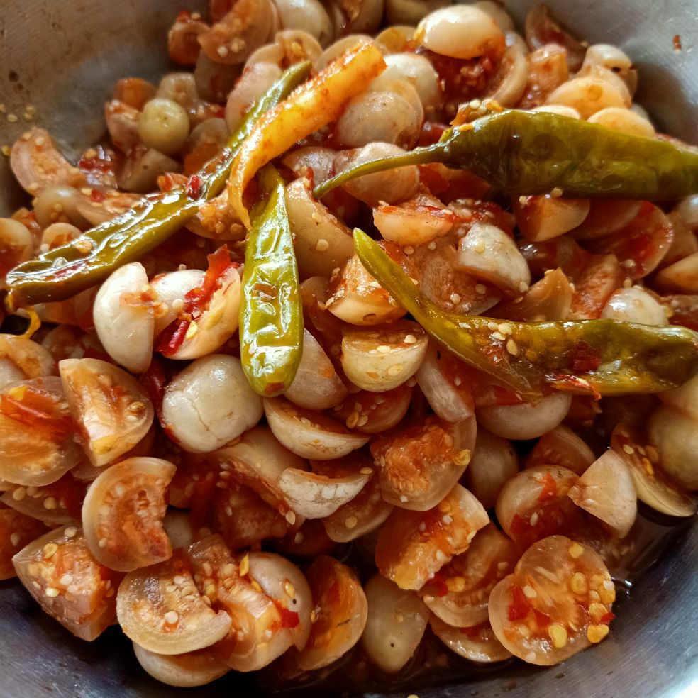 Mắm cà ớt Huế như hình 500gr