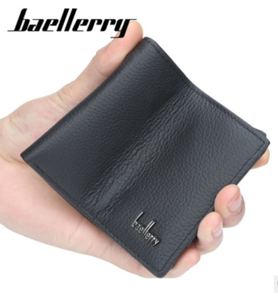 (CHÍNH HÃNG BAELLERRY) Ví nam có khóa kéo MG  Baellery, ví da nam đẹp, bóp nam, bóp da nam, ví nam cao cấp thời trang Hàn Quốc, 2 màu nâu, đen  [MYGOOD]