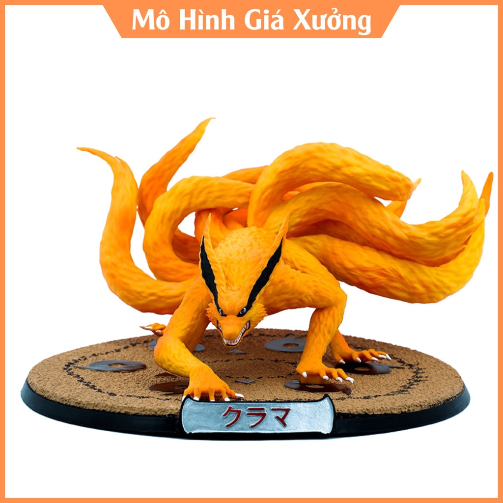 Mô Hình Naruto - Cữu Vĩ Kurama Cao 16cm Figure naruto , mô hình giá xưởng