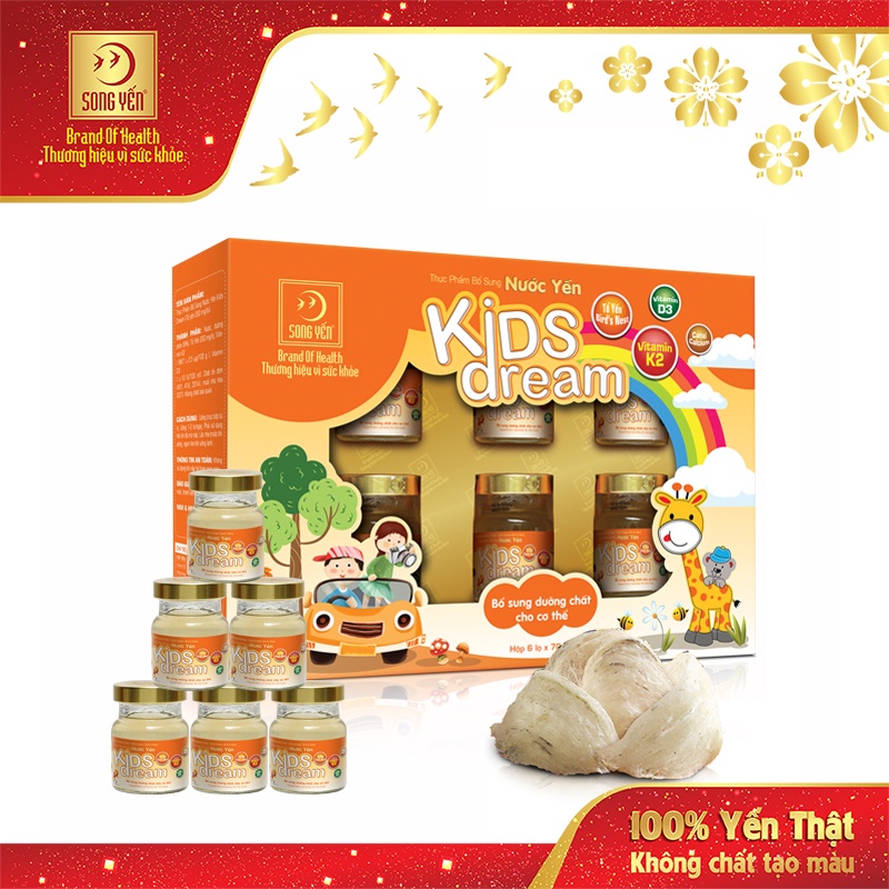 Combo 2 nước yến kids dream dành cho trẻ - yến sào song yến