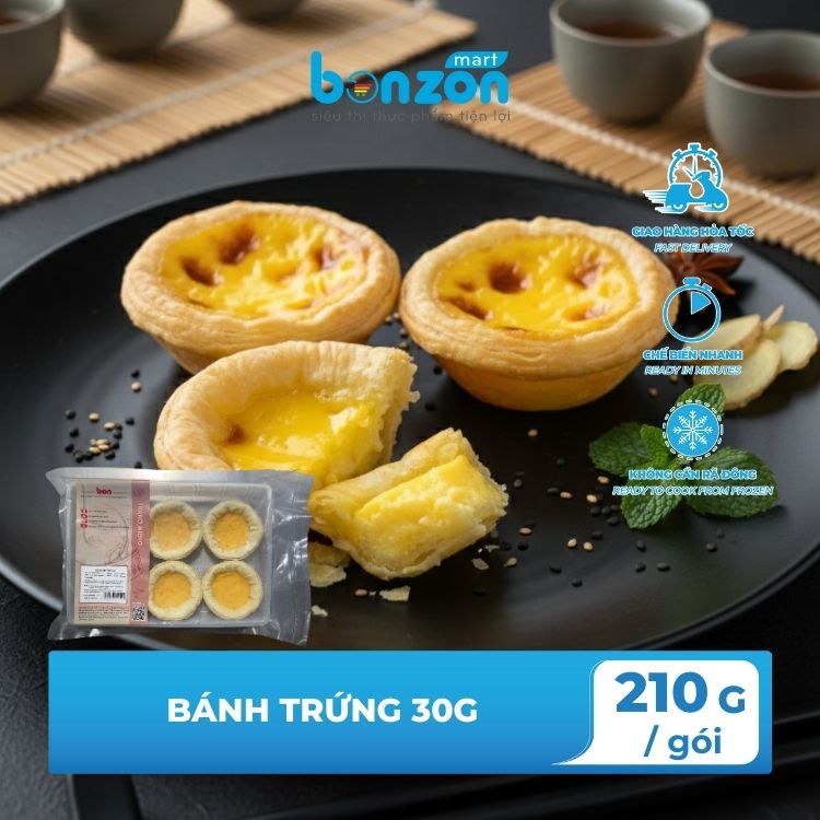 BONZON - BÁNH TRỨNG 30G (210G)