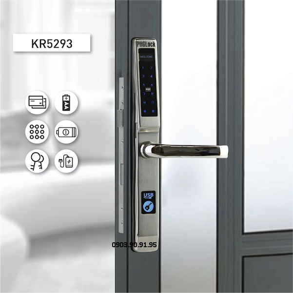 Phglock™ - khóa thẻ, mã số kr5293
