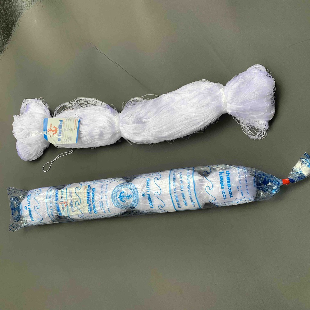 Ruột lưới đánh cá sợi dù thái lan khổ cao 50x100 (cam kết đổi trả trong 2 tuần đầu)