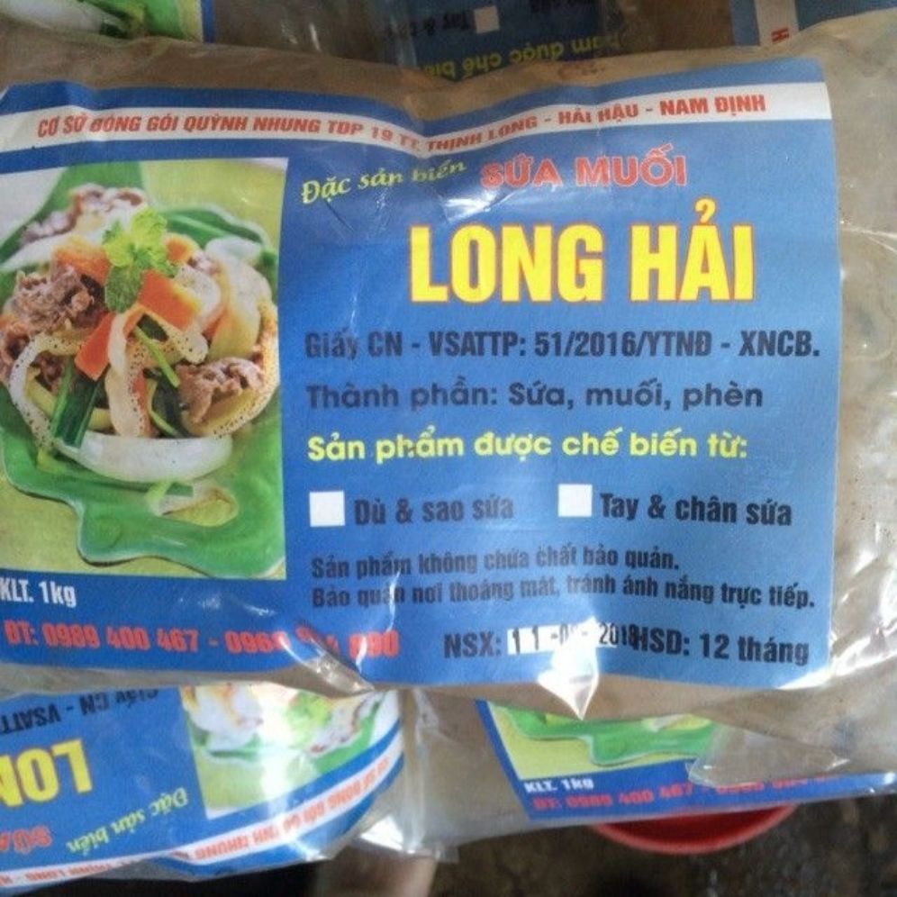 2kg Sứa biển mặn