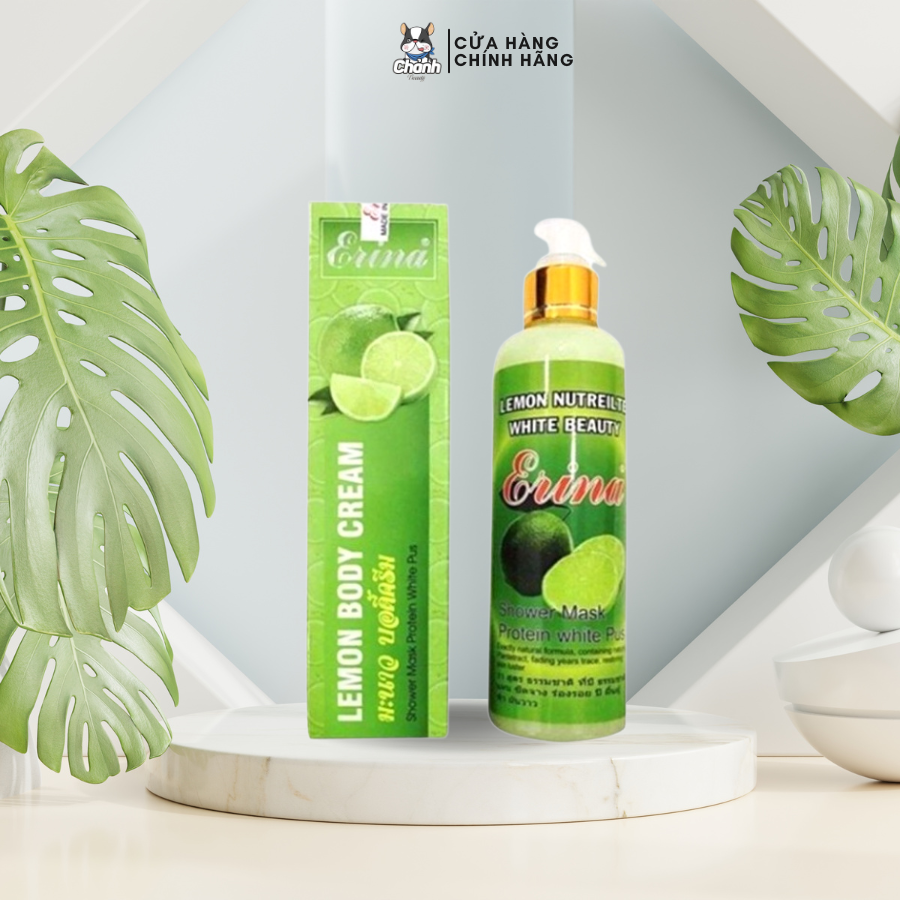 Sữa tắm trắng chanh Erina Thái Lan 300ml