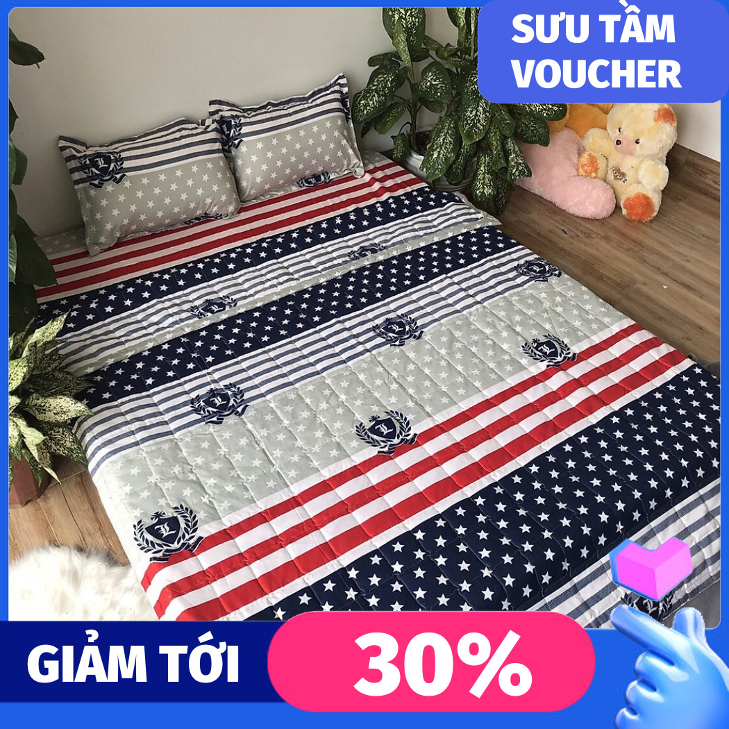 [HCM]Chăn mền trần bông 1m7x2m cao cấp mẫu 04 thời trang Everest