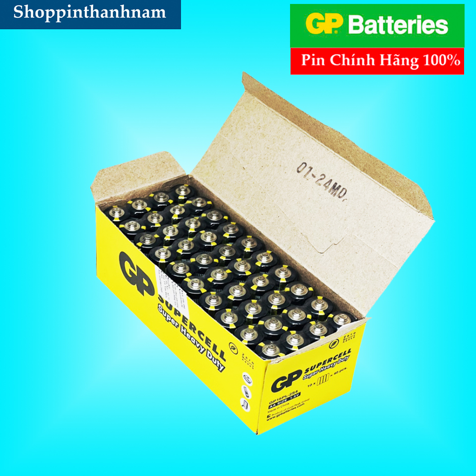 Hộp pin aa gp supercell chính hãng dung lượng cao