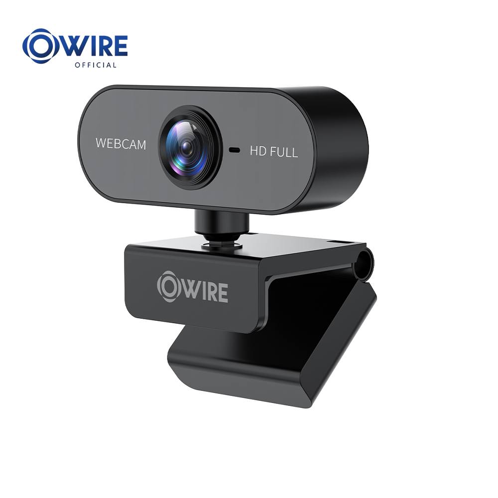 OWIRE Webcam Camera Có Mic 1080p Full HD Cho Laptop Học Online ZOOM, Trực Tuyến- Hội Họp-Gọi Video Hình Ảnh Sắc Nét FullHD hỗ trợ cả android tv box