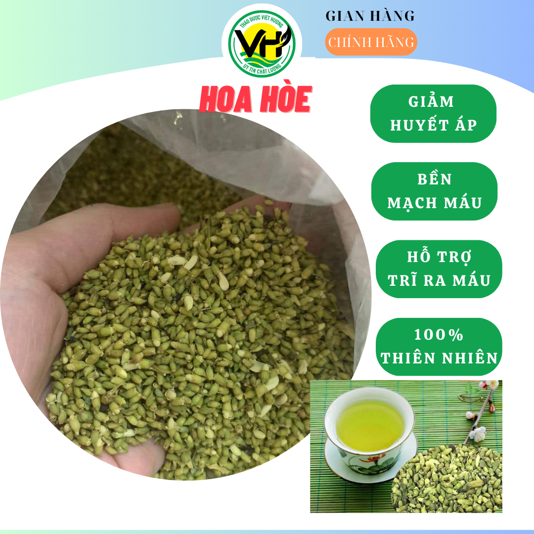 Trà hoa hoè , trà nụ hoè sấy khô - 200gr, 500gr