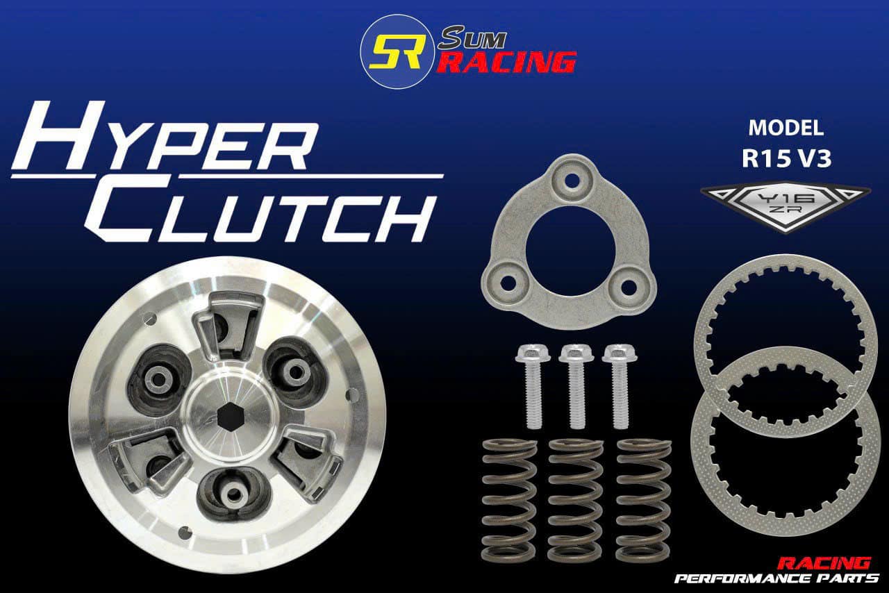 Full Bộ Nồi Chống Trượt R15 V3 dành cho Exciter 150 (Y15ZR), Exciter 155 (Y16ZR)