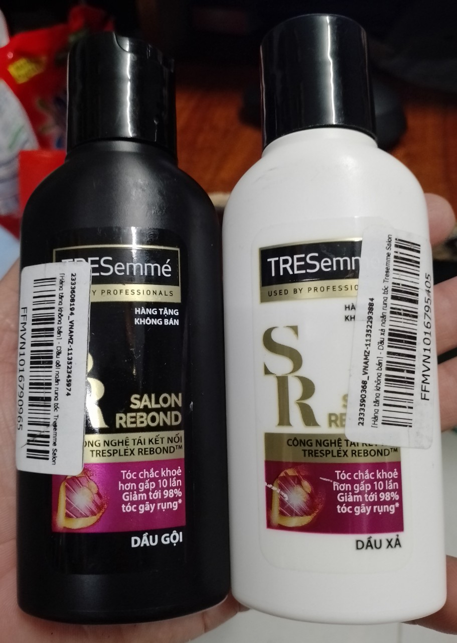 Combo Cặp Dầu Gội và Xả  TRESemmé Ngăn Ngừa Gãy Rụng 70gr