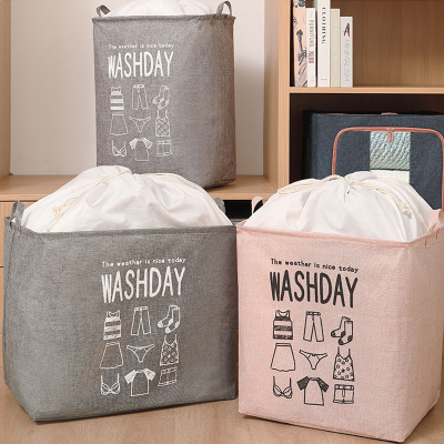 Túi đựng chăn màn, quần áo cỡ lớn vuông - Họa tiết cực xinh - Loại vải dày dặn, có thể gấp gọn