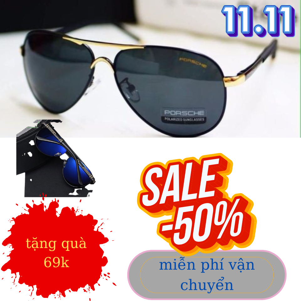 Mắt kính nhìn xuyên thấu, kính chống bụi thời trang nam porsche design p8000 cao cấp