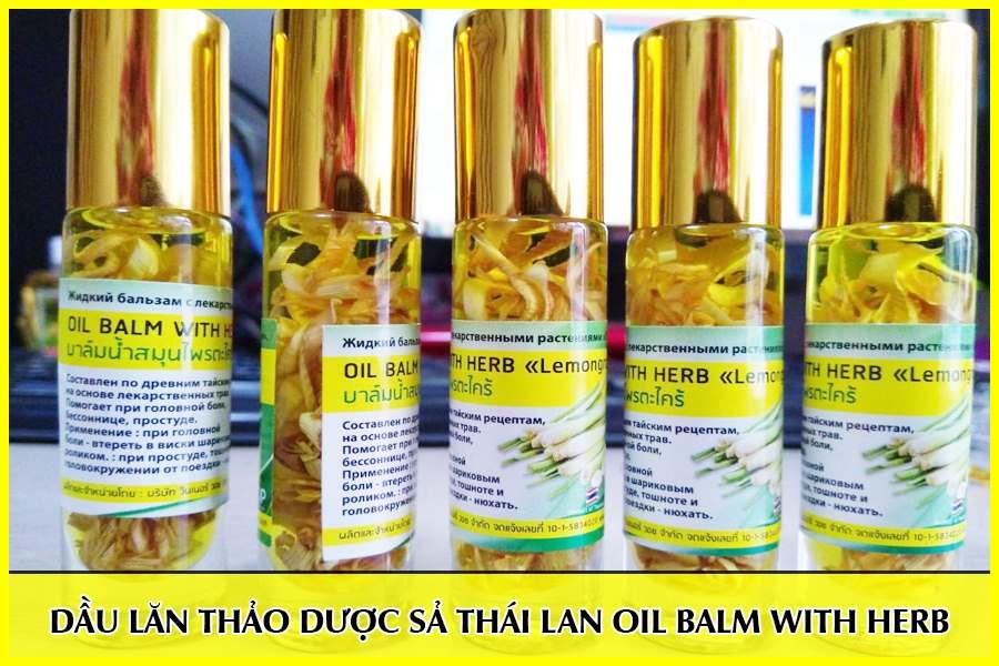 Dầu bi lăn hương sả thái lan