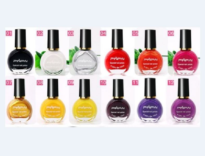 Sơn in PinPai chuyên dùng cho bảng in 10ml cho trang trí móng