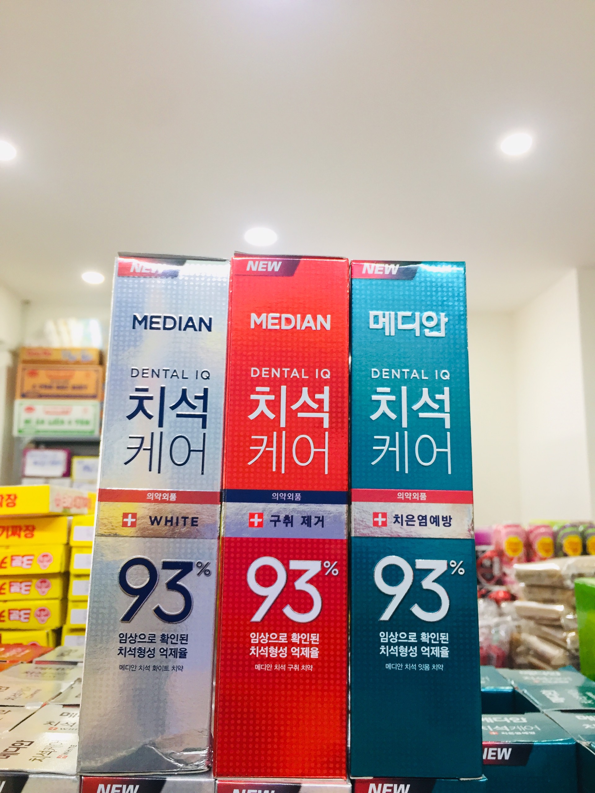 Kem đánh răng median dental iq 93% 120g