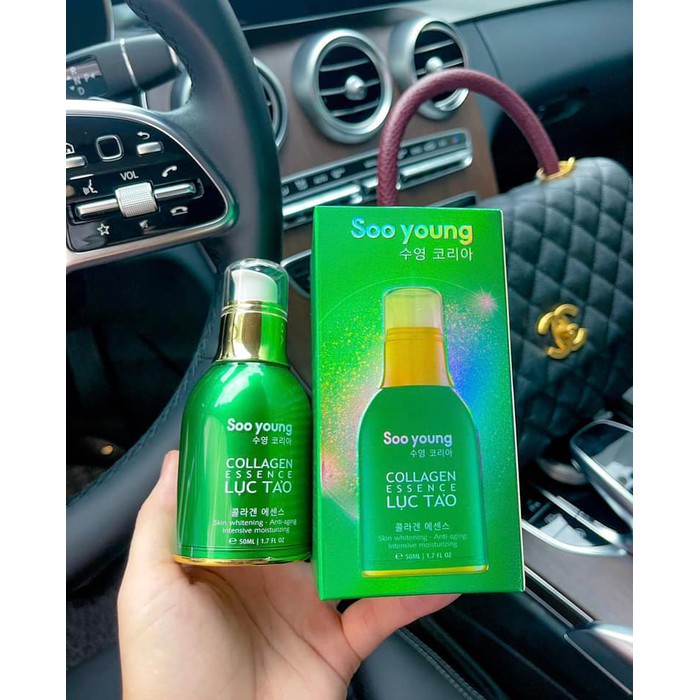Tinh Chất Truyền Trắng Collagen Essence Lục Tảo - SooYoung