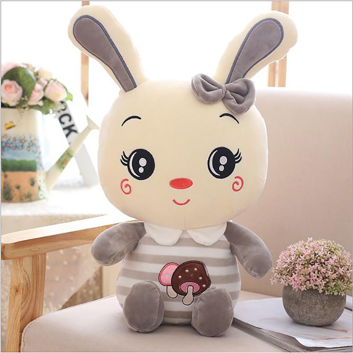 Gấu bông thỏ xám đáng yêu 25cm