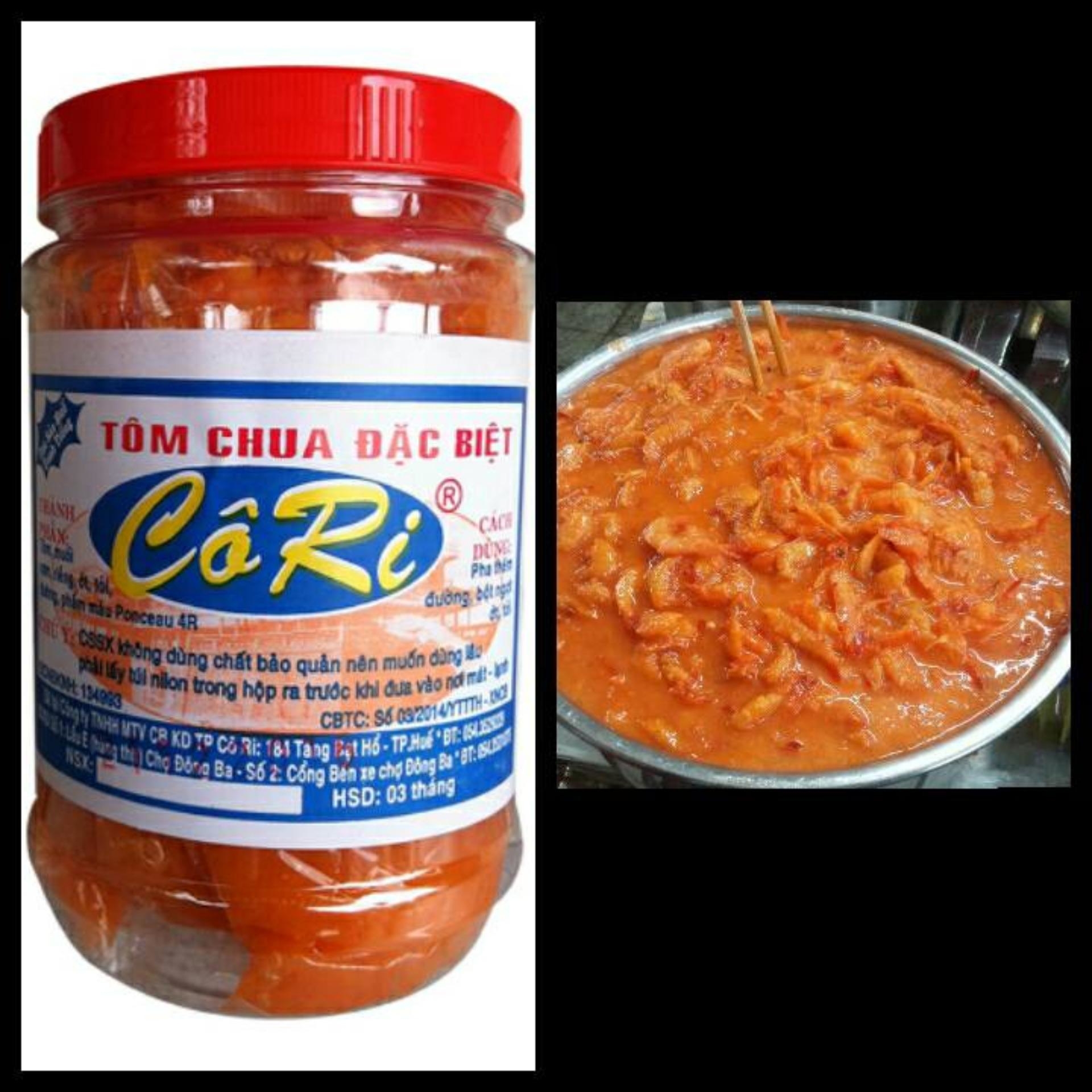 ĐẶC SẢN HUẾ: MẮM TÔM CHUA CÔ RI (500g)
