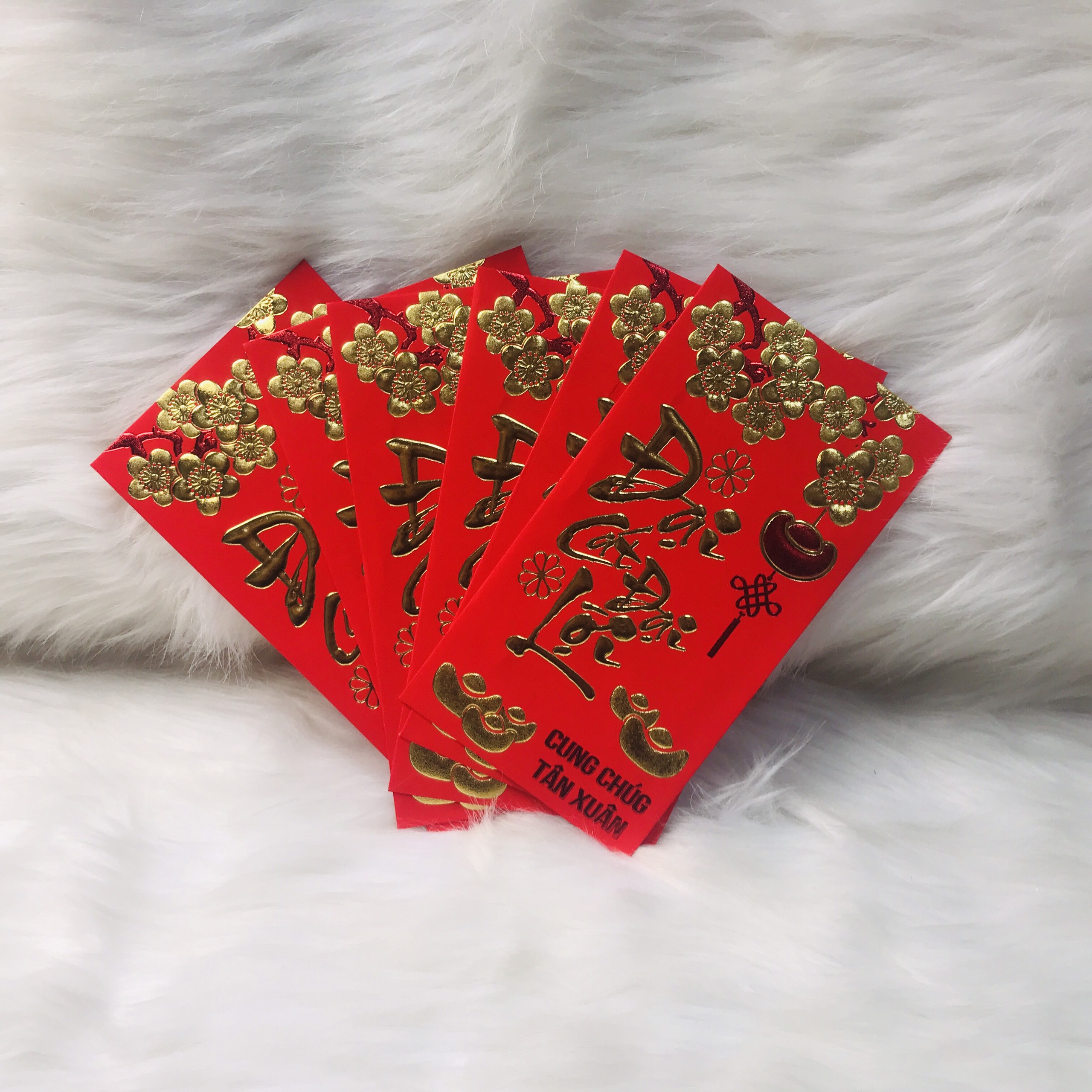 Bao lì xì 6 cái 10k