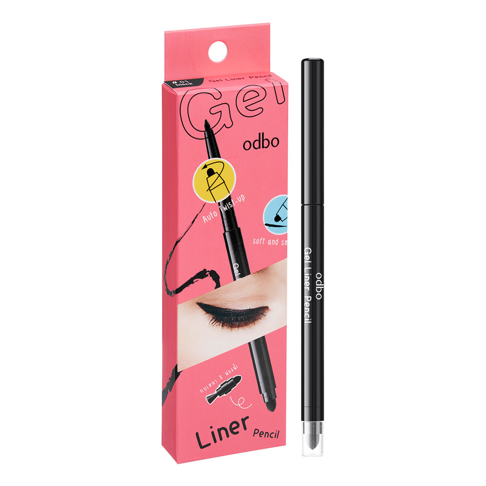 Chì kẻ mắt Odbo dạng sáp Gel Liner Pencil black