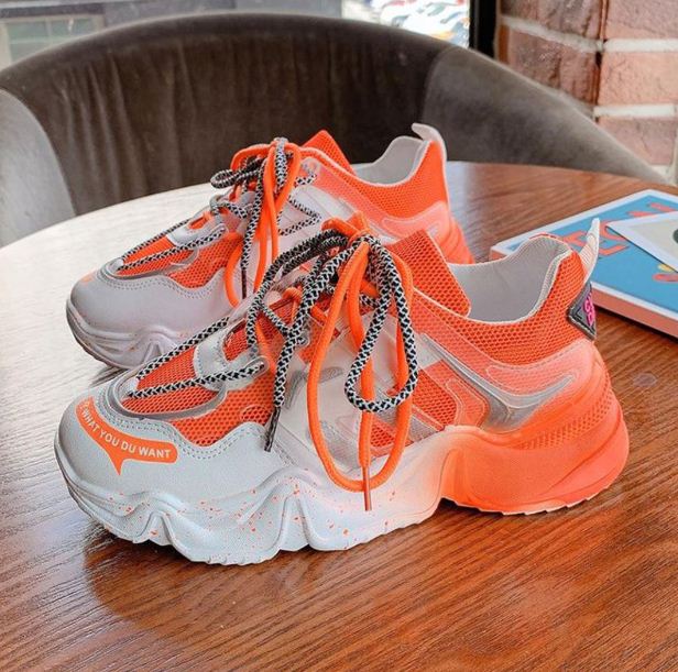 Giày thể thao nữ phối màu dây kép siêu xinh GN12 (3 màu cực Hot) 16