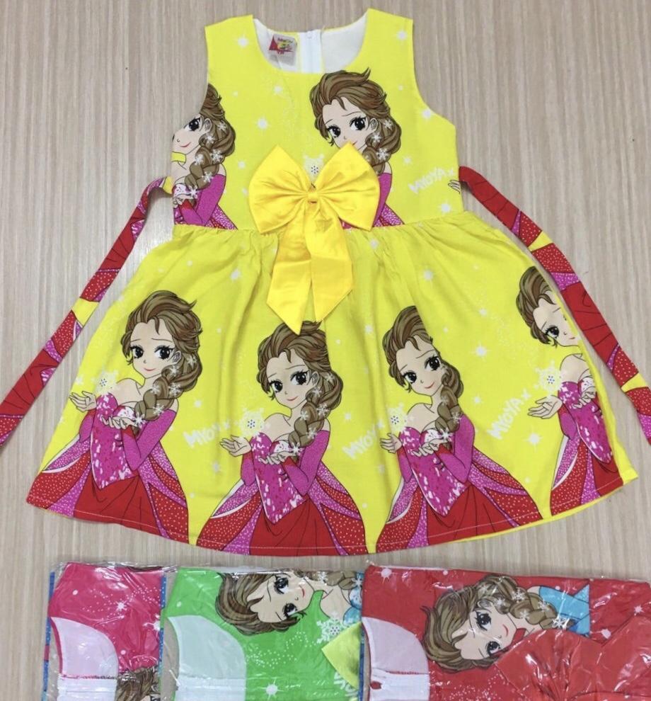 Đầm tole bé gái size đại