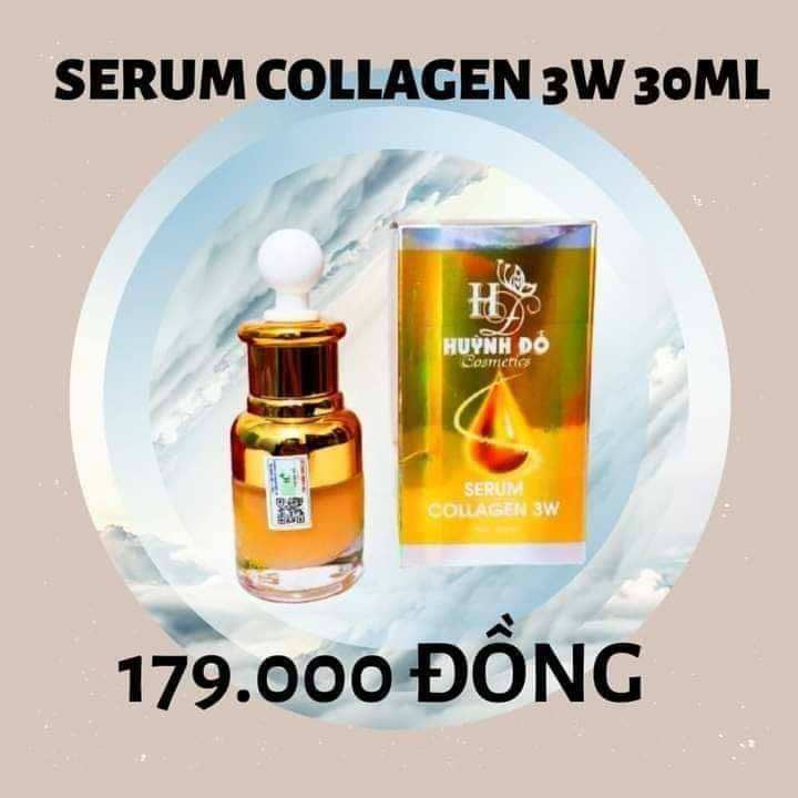 Serum collagen 3w huỳnh đỗ