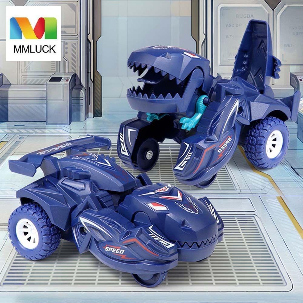 Đồ Chơi Robot Khủng Long Biến Hình Tự Động Lưng Xe Hơi Độc Đáo Cho Bé Trai