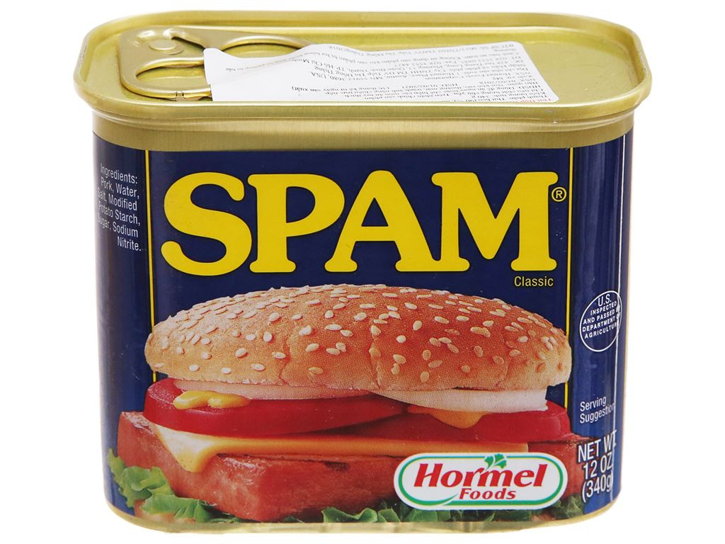 Thịt hộp spam bánh mì - xk mỹ
