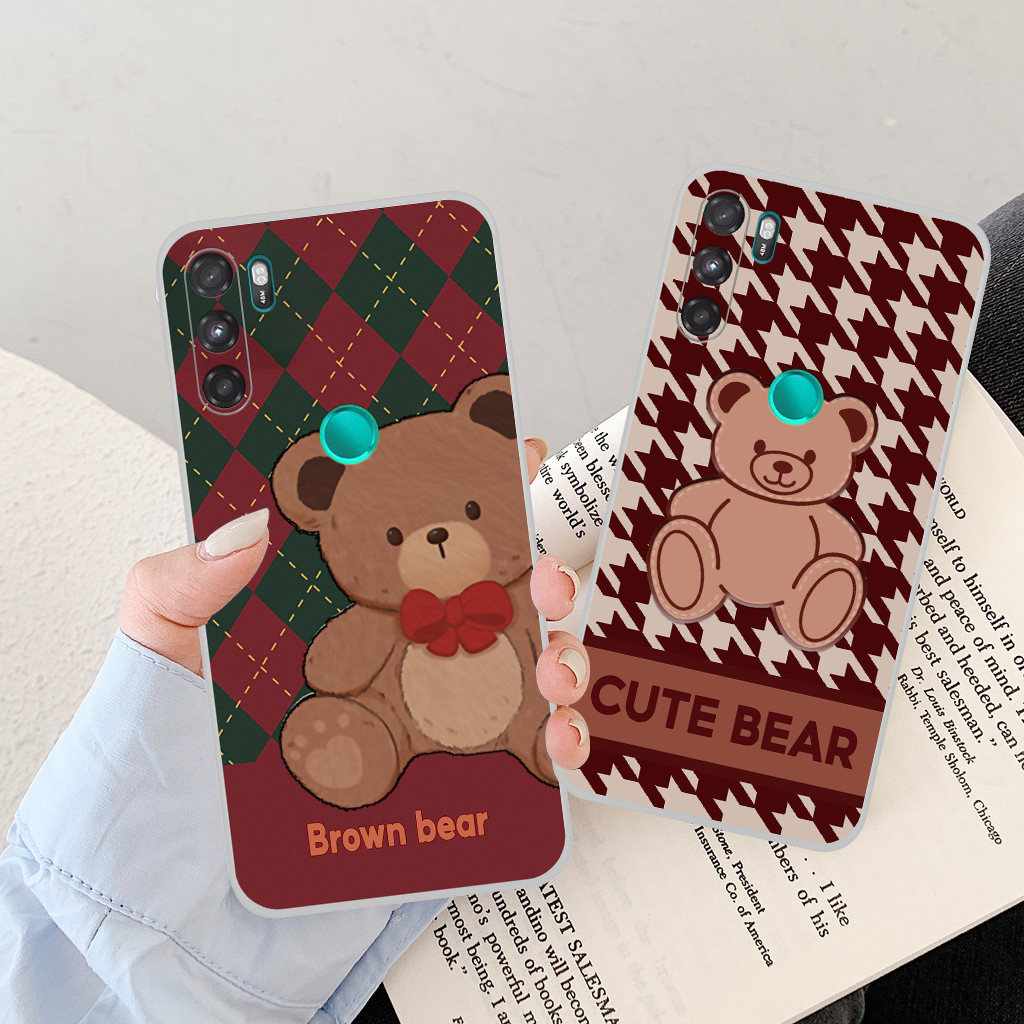 Ốp lưng Vsmart Active 3 gấu, bear, ốp điện thoại dễ thương, chống va đập, giá rẻ