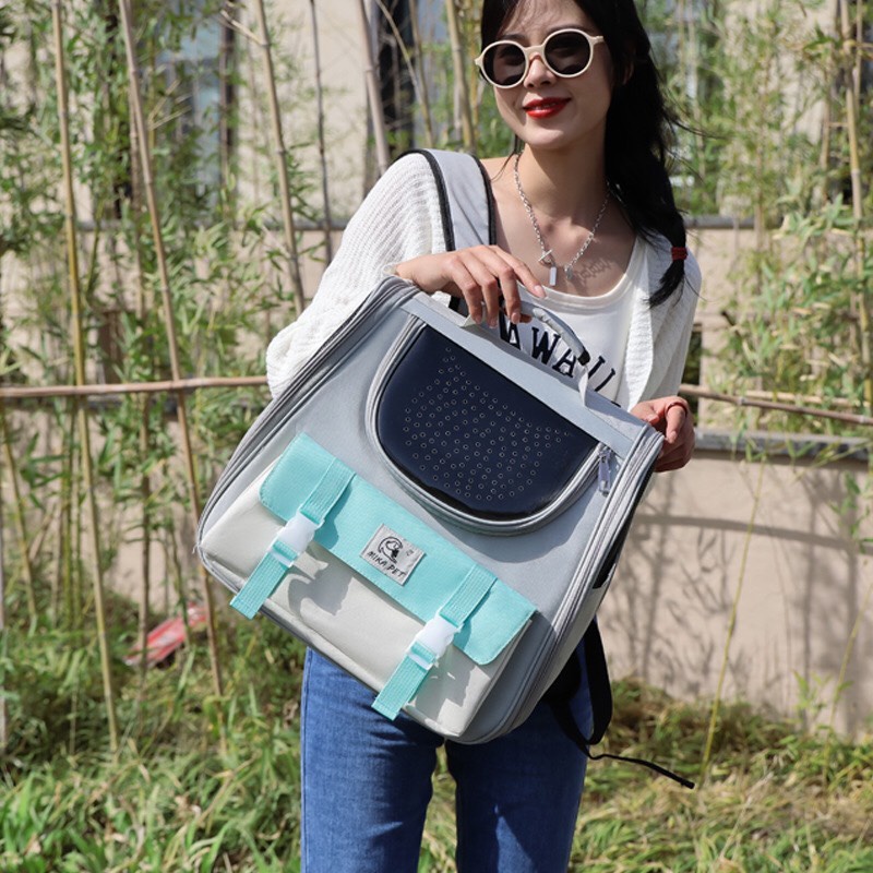 Ba lô mèo Mika Pet , balo vận chuyển chó mèo size lớn 8kg