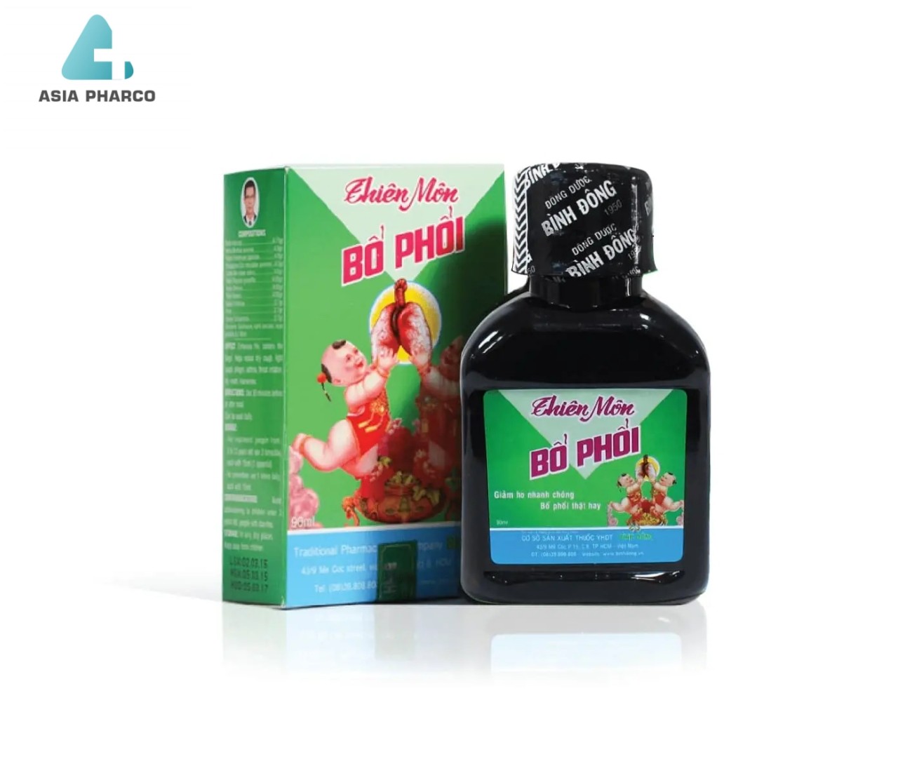 Thiên môn bổ phổi bình đông