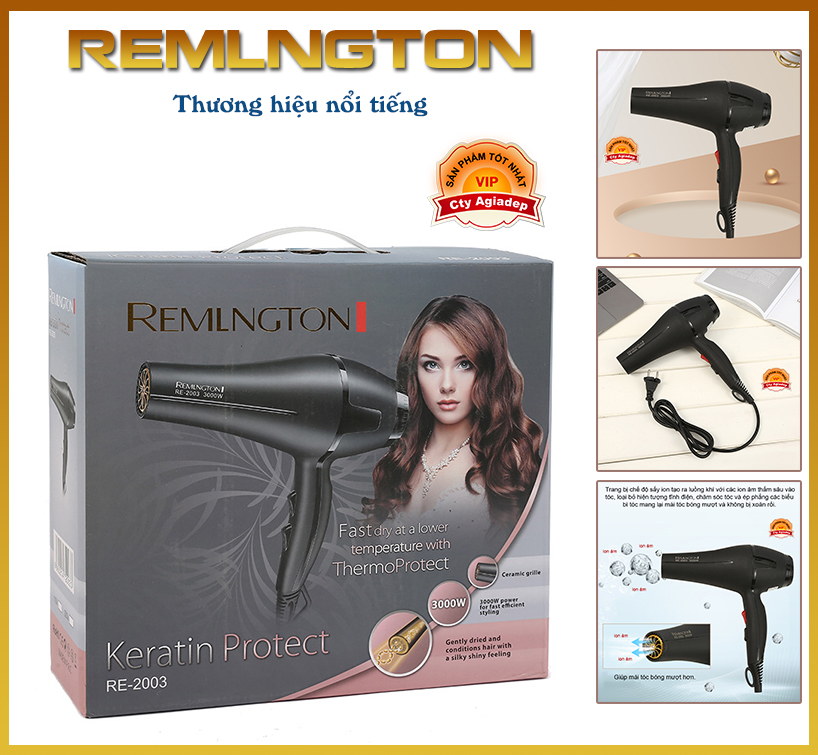 Máy sấy tóc REMLNGTON chuyên dùng cho Salon - Hàng Xịn Xuất Châu Âu