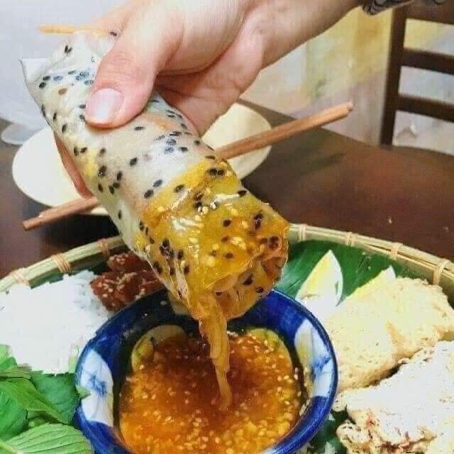 Bánh tráng mè đen phan rang - - 1kg
