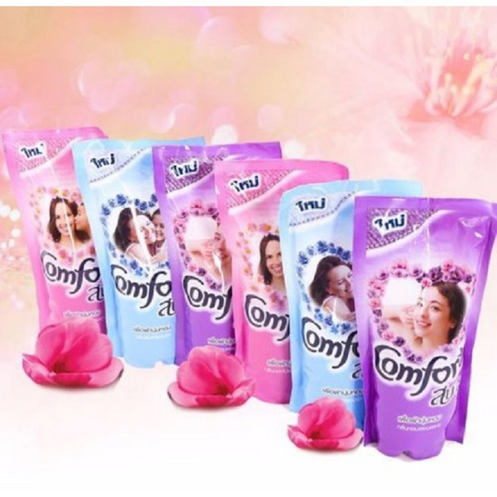 Combo 5 bịch nước xả Comfor Thái Lan mỗi gói 580ml