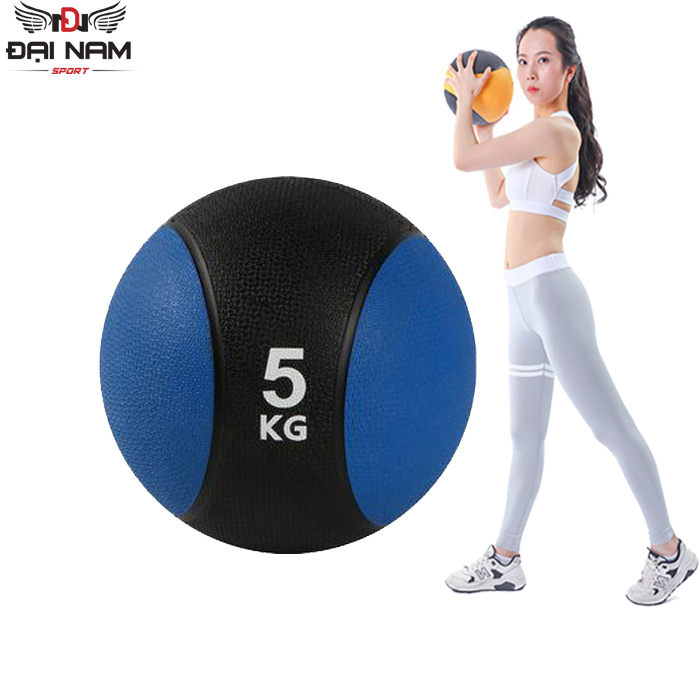 Bóng Tạ Tập Thể Lực,Tập Gym,Tập Yoga 5kg Chất Liệu Cao Su Đặc Cao Cấp Chính Hãng Đại Nam Sport