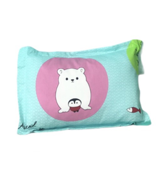 Gối nằm trẻ em và trẻ sơ KT 25x35cm sinh nhiều màu sắc vải Thắng Lợi