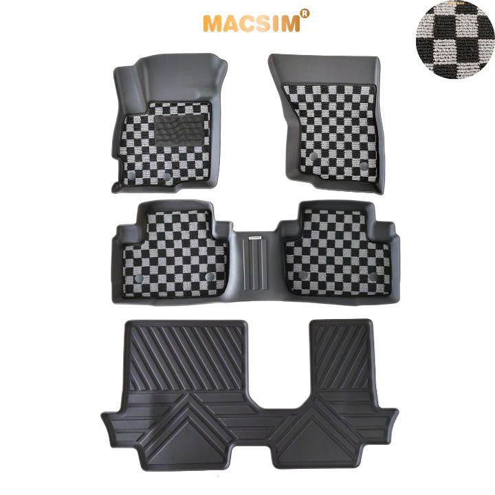 [Genuine] Mitsubishi Outlander (2016-2025) Macsim Car Floor Mats – 2 Checkered Layers, Standard Fit, Long-Term Use (Code 03) Giá 4,600,000 Đồng*Miễn phí vận chuyển