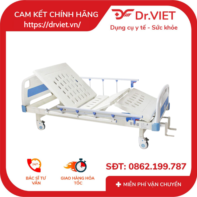 Giường cấp cứu ICU 5 chức năng điện Tajermy M05 - Hỗ trợ cho người bệnh, người già, người đi lại khó khăn